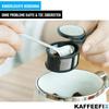 KAFFEEFIX Kaffeesieb Teesieb Teefilter Sieb Kaffeefilter für Losen Tee & Kaffee