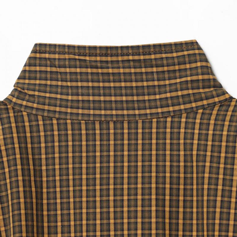 European & American Style Plaid Shirt with Bow Detail - 2026 New Fashion Style