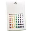 Yousheng Eye Makeup Sticker Long Lasting Non-fading Shining Self-adhesive High Gloss Face Body Stick Eyeshadow Faux Pearl Sticker Girls Supply