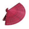 Yousheng Vintage Folding Fan Handmade Bamboo Dance Fan Chinese Style Hollow-out Hand Fan for Dance Performance Summer Daily Outing