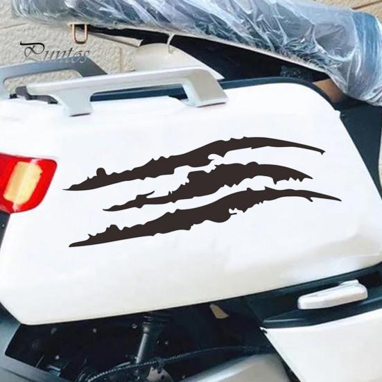 Sporty Car Exterior Trim 2Pcs Claw Mark Decals for Cars, Headlight Sticker, Stripes Waterproof Sticker Scratch Decal Sports Cars SUV Pickup
