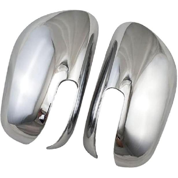 For 2011 2012 2013 2014 2015 2016 Scion tC Hatchback Side Mirror Trim Cover Glossy Carbon Fiber/Chrome Style ABS Set (Carbon fiber) ABS Chrome