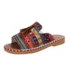 Large Size Flat Slippers Women's Summer New Fringed Beach Women's Shoe Size