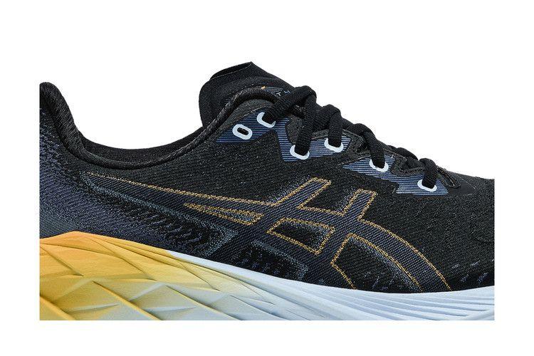 Asics Novablast 4 Black Thunder Blue Men's Sneakers