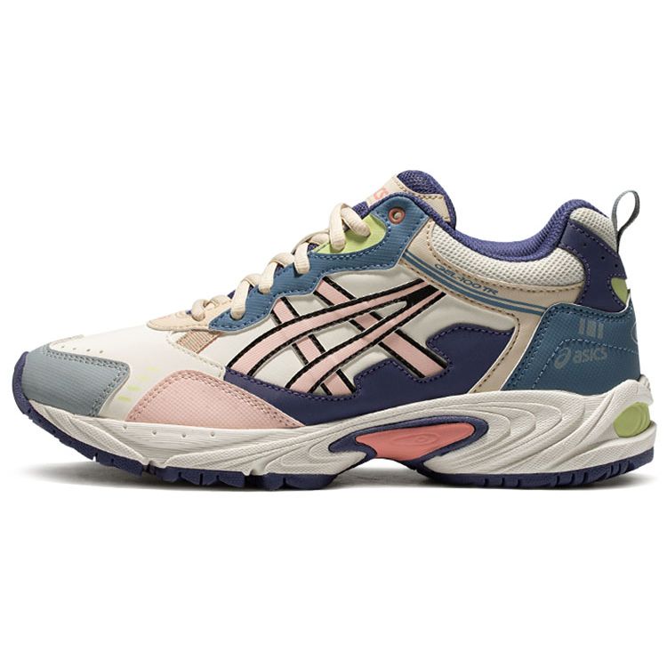 

ASICS GEL-100 TR Blue Pink Women s Casual Lifestyle Shoes 1203A212-101 EU 37