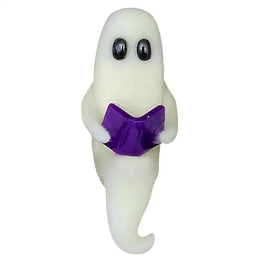 Terrifying Mini  Ghost Figurines Halloween Small Ghost Tiny Figures  Landscape Figure Ornament