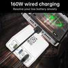 7 In 1 160W Charging Station USB Charger Power Strip PD/Type-C Ports Charger Adapter For Xiaomi 17 15 iPhone Samsung USB-C EU/US