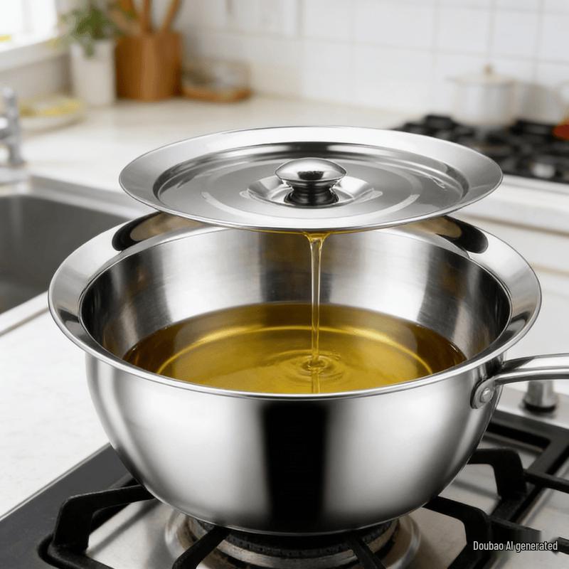 

Westsanhu 304 Stainless Steel Commercial Oil Drum