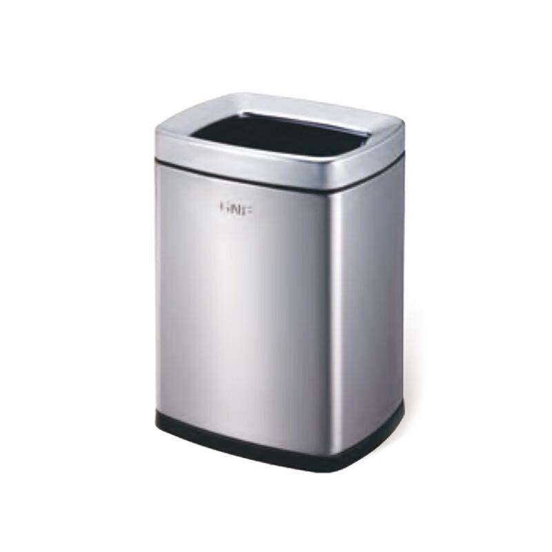 6L Rectangular Stainless Steel Waste Bin