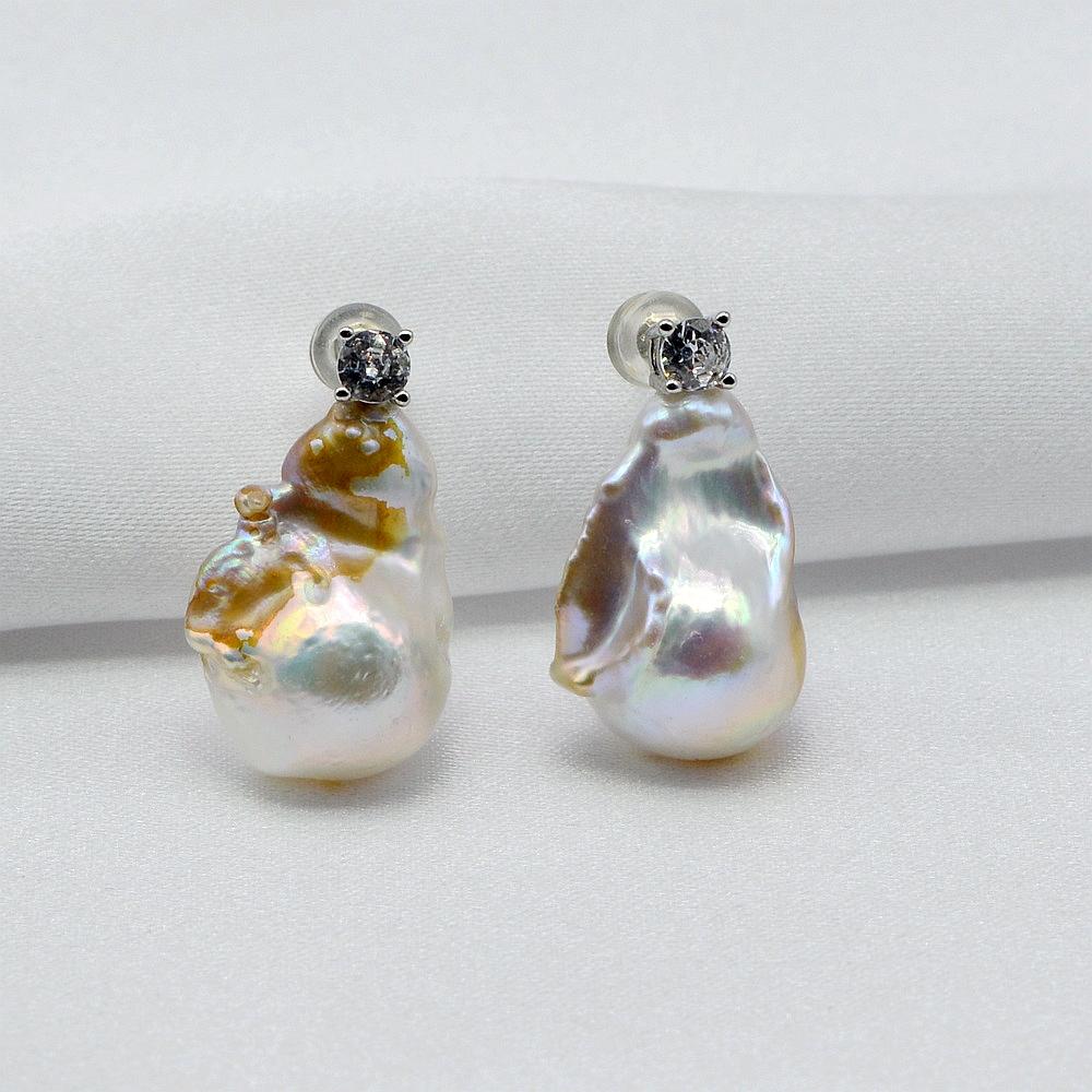 Женские серьги в стиле барокко — фото 3