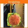 Burger Shape Pu Mini Crossbody Bag With Zipper For Casual Daily Use