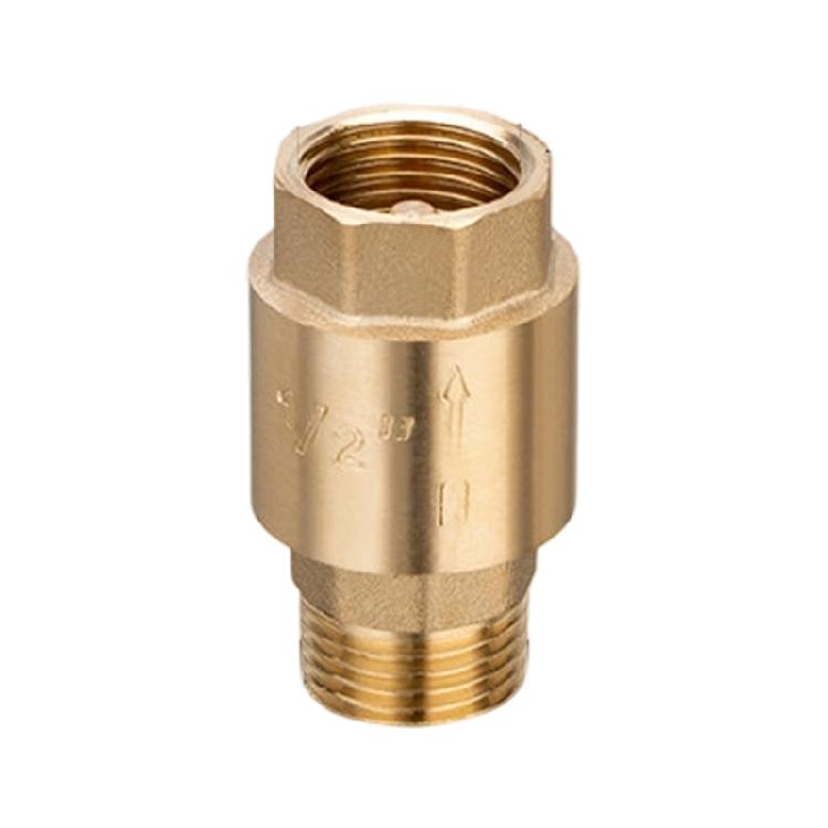 Leakproof Brass Not Return Valves Easy Connection Design Brass Check Valves For Various Pipe Installations