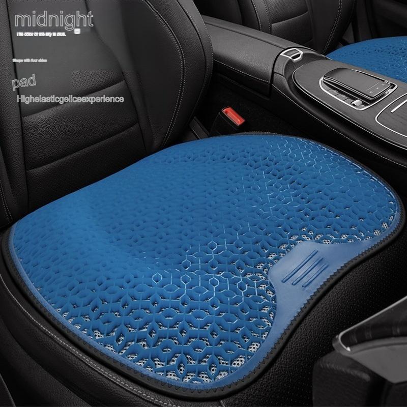 Fit Hexagonal Gel Seat Cushion - Breathable Ergonomic Car & Office Chair Pad with Premium Gel Material for All-Day Comfort, Pressure Relief