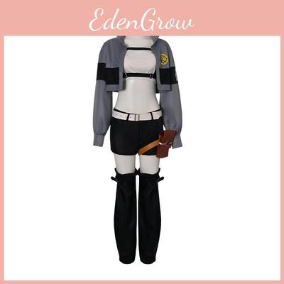 Kadınlar İçin Gachiakuta Cosplay Kostümü Polyester Savaş Üniforması Konvansiyonlar ve Partiler İçin Uygun