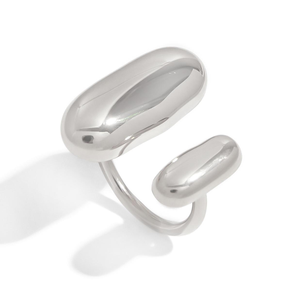 Yori Stainless Steel High Quality Minimalist Daily Smooth Fashion Open Adjustable Rust Proof Charm Fashion Jewelry for Women