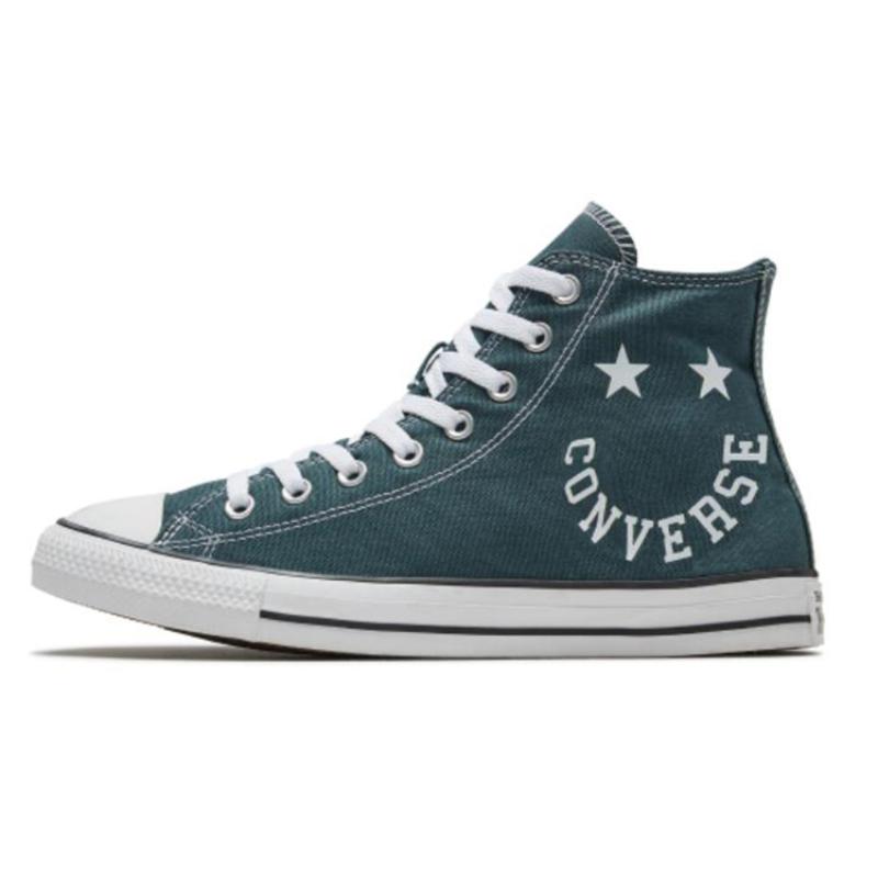 

Converse Chuck Taylor All Star Classic Универсальные Нескользящие Легкие Высокие Ретро Кеды Унисекс Темно-синий 36.5