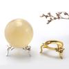 1PC Metal Crystal Ball Base Globe Stone Holder Sphere Pedestal Display Fixed