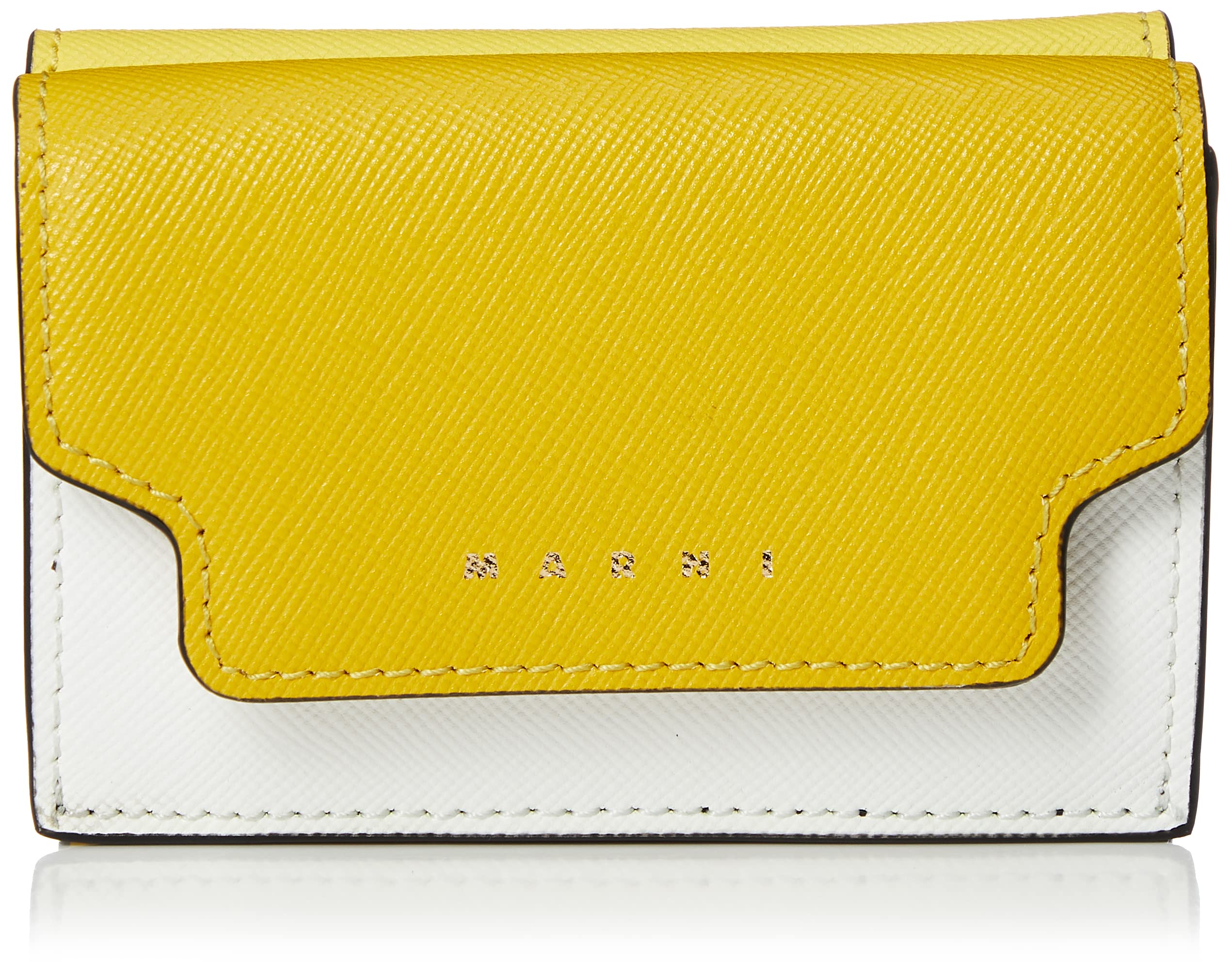 

wallet PFMOW02U23LV520 LIGHT [Marni] Tri-fold Women s TOPAZ/LILY WHITE/ACID/(SOFT BEIGE) [Item]