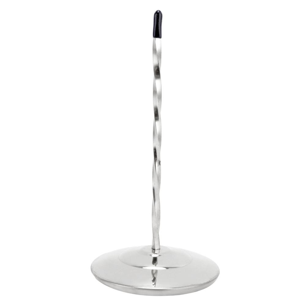 Stainless Steel Receipt Spike Holder Golden Silver Non-Slip Base Bill Holder Spike Safe Design Screw Rod Ticket Stabber
