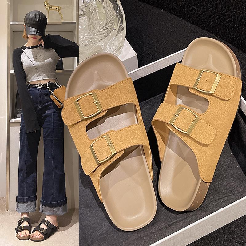 Luxury Beach Women Sandals Summer Flats Clip Toe Casual Slippers Design Walking Beach Slides Dress Cozy Slingback Flip Flops
