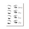 Lash Extensions Technician Guide Posters and Prints Makeup Wall Art Picture Room Decor Eyelash Business Form Art Canvas Poster