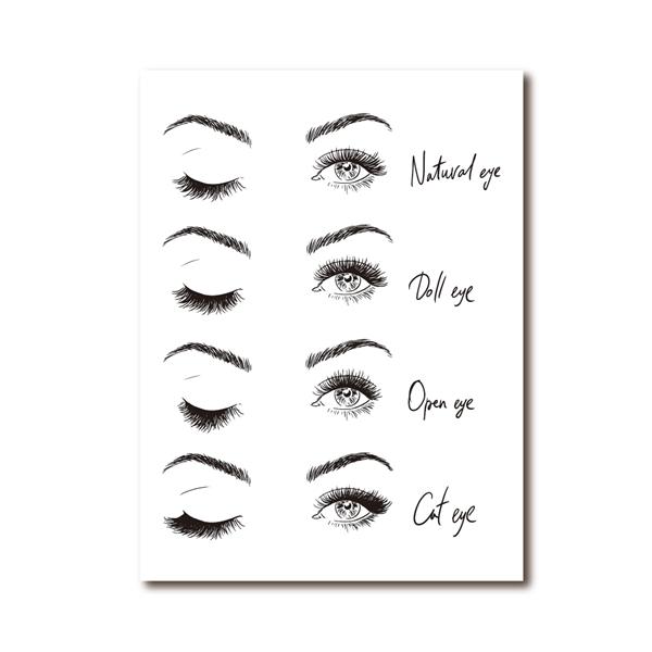 Lash Extensions Technician Guide Posters and Prints Makeup Wall Art Picture Room Decor Eyelash Business Form Art Canvas Poster