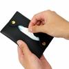Simple Portable Pocket Tissue Paper Towel Cover PU Convenient To Store Universal Tissues Box Simple Modern Small Tissue Holder