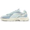 Rs-Connect Comfortable Versatile Low-Top Casual Shoes Unisex Sneakers Blue White 382710-04