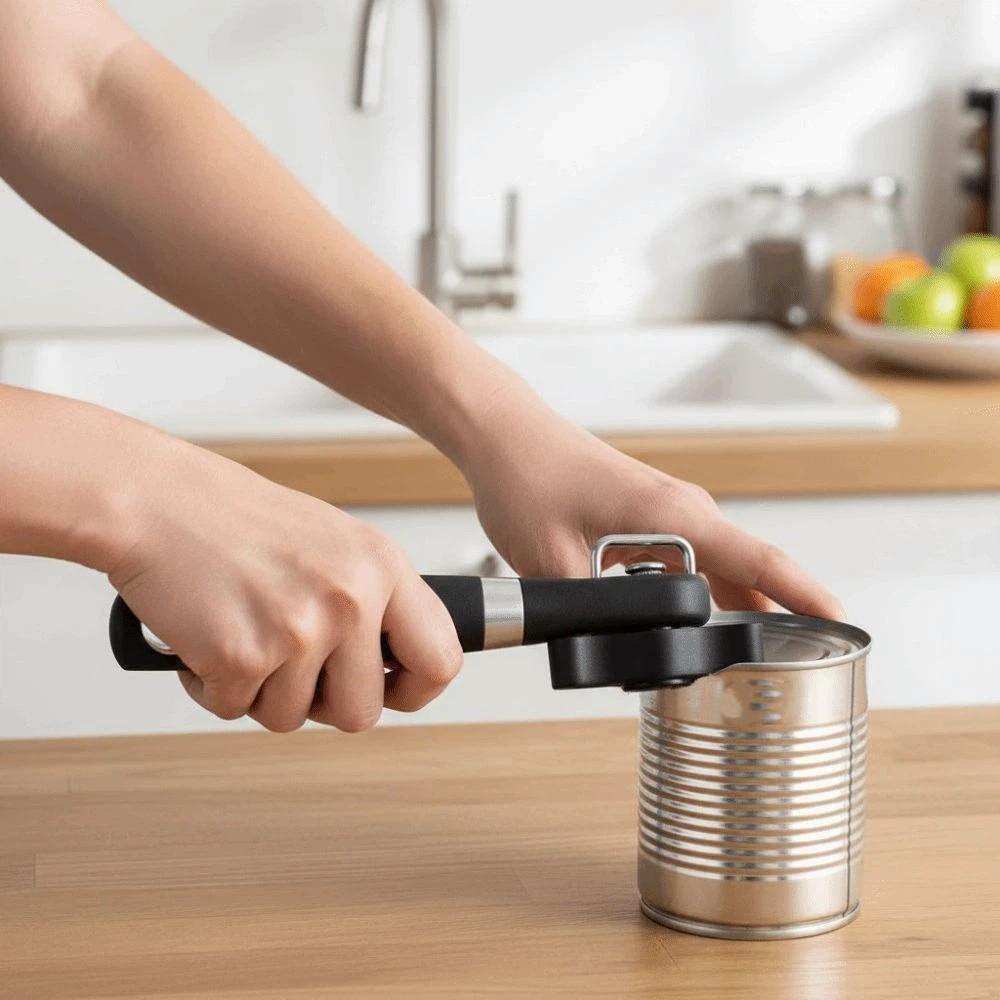 Professional Can Opener Easy Grip Handheld Jar Opener Durable Bottle Opener  Home