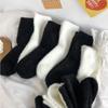 Mink Velvet Socks for Women and Men Autumn and Winter Thicken Thermal Coral Velvet Sleep Plush Floor Black White Socks Underwear