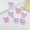 10Pcs New Kawaii Cute Candy Bow Tie Cartoon Animalseries Flat Bottom Scrapbook Diy Jewelry Making Hairwear Accessorie A130