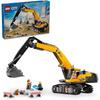 LEGO City Yellow Excavator Toy Building Blocks for Kids Ages 8-10 Vehicle Playset