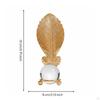 Desk Decor Elegant Luxury Sculpture Gift Idea Flower Ornament for Living Room, Cabinet,