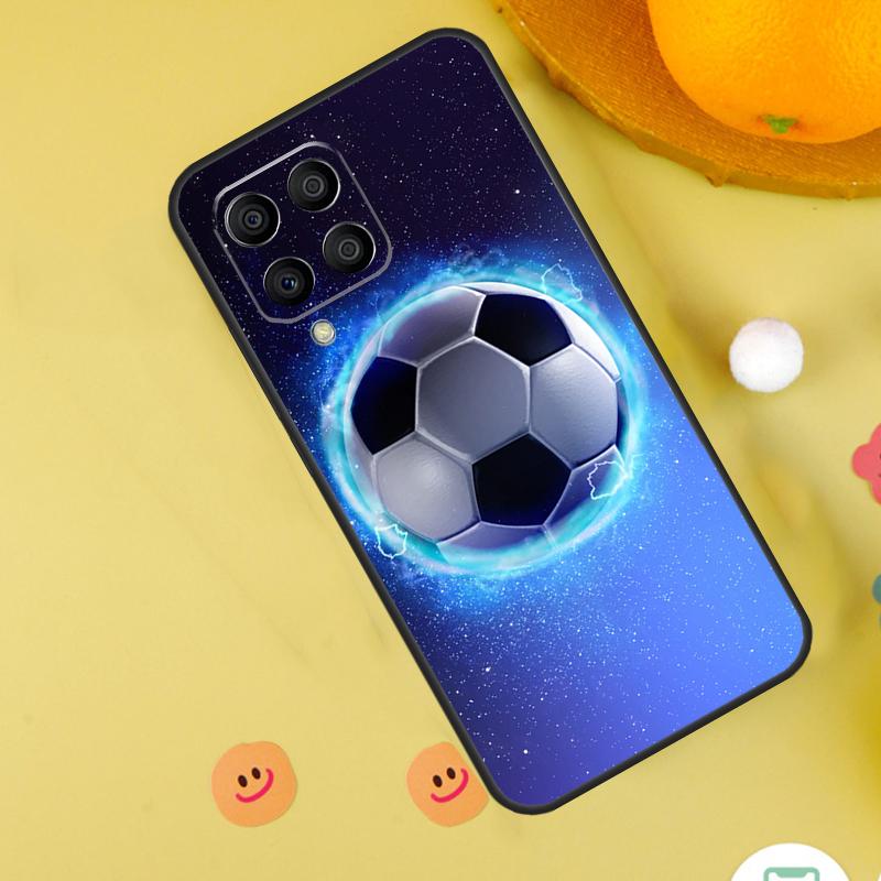 Football Soccer Ball For Samsung Galaxy M31s M13 M33 M53 M52 M32 M12 M14 M34 M54 M11 M21 M51 M20 M15 M55 Case