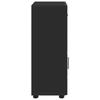 Bathroom Cabinet Set TULUM Black 37 X 31.5 X 82 Cm