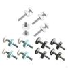 4 Pack Gate Threaded Spindle Rods Fasteners for Home Stair Railing