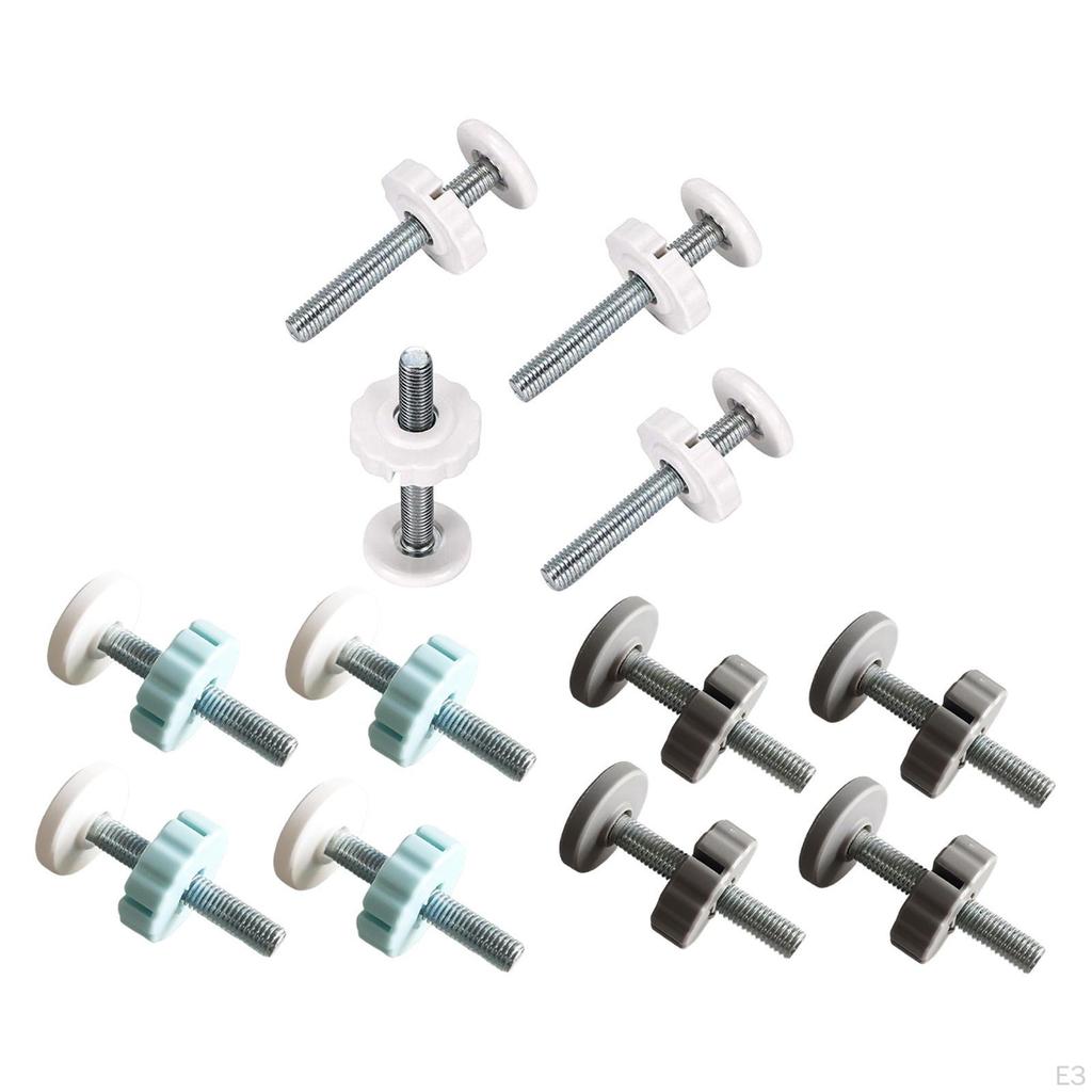 4 Pack Gate Threaded Spindle Rods Fasteners for Home Stair Railing