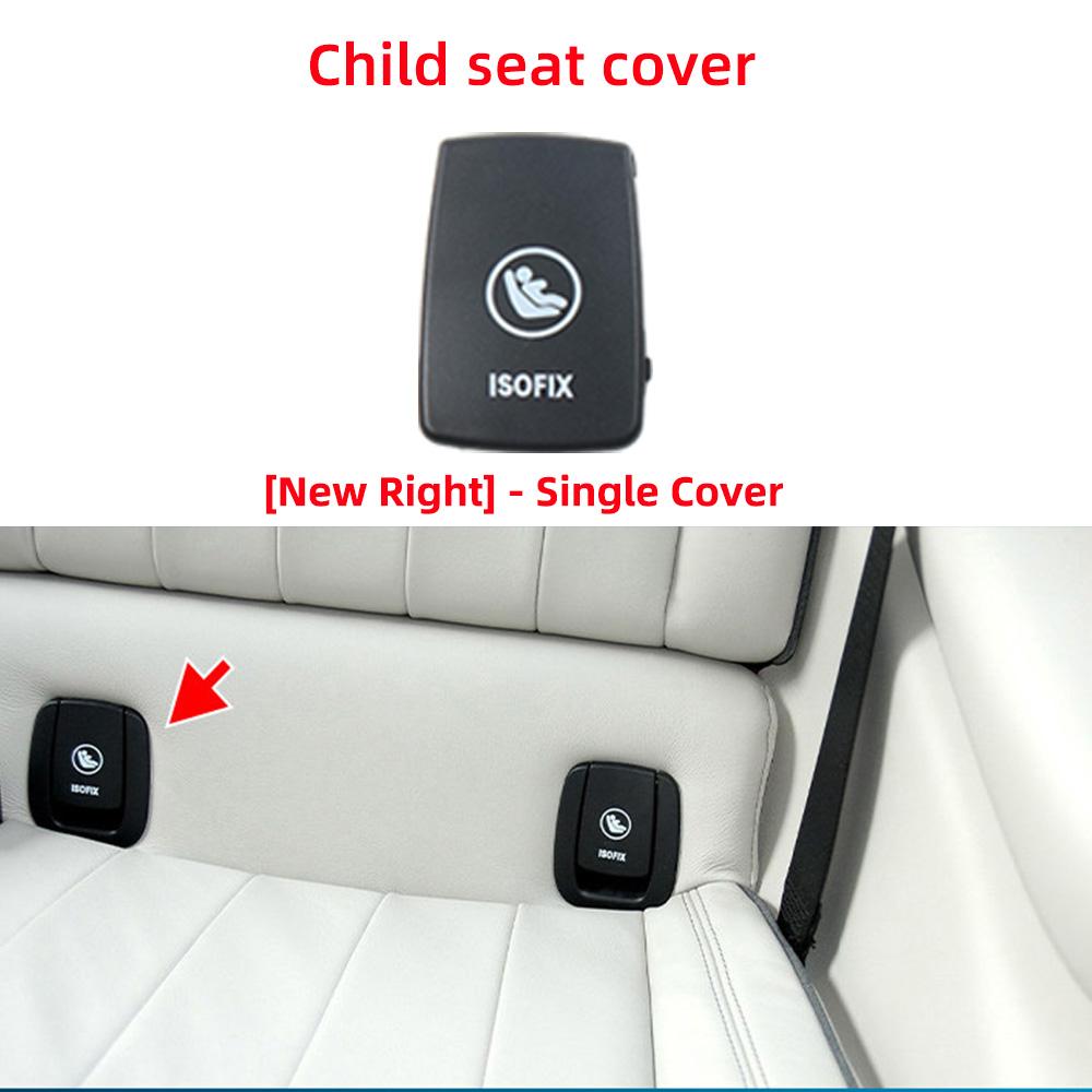 For R55 R56 R57 Car Rear Child Seat Anchor ISOFIX Cover For BMW MINI JCW F55 F56 Rear Child Seat Belt Anchor Flap ISOFix Cover