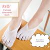 Five-finger Sock Slippers Female Ultrathin Yoga Sock Funny Toe Invisible Sokken Silicone Anti-skid Breathable Anti-friction