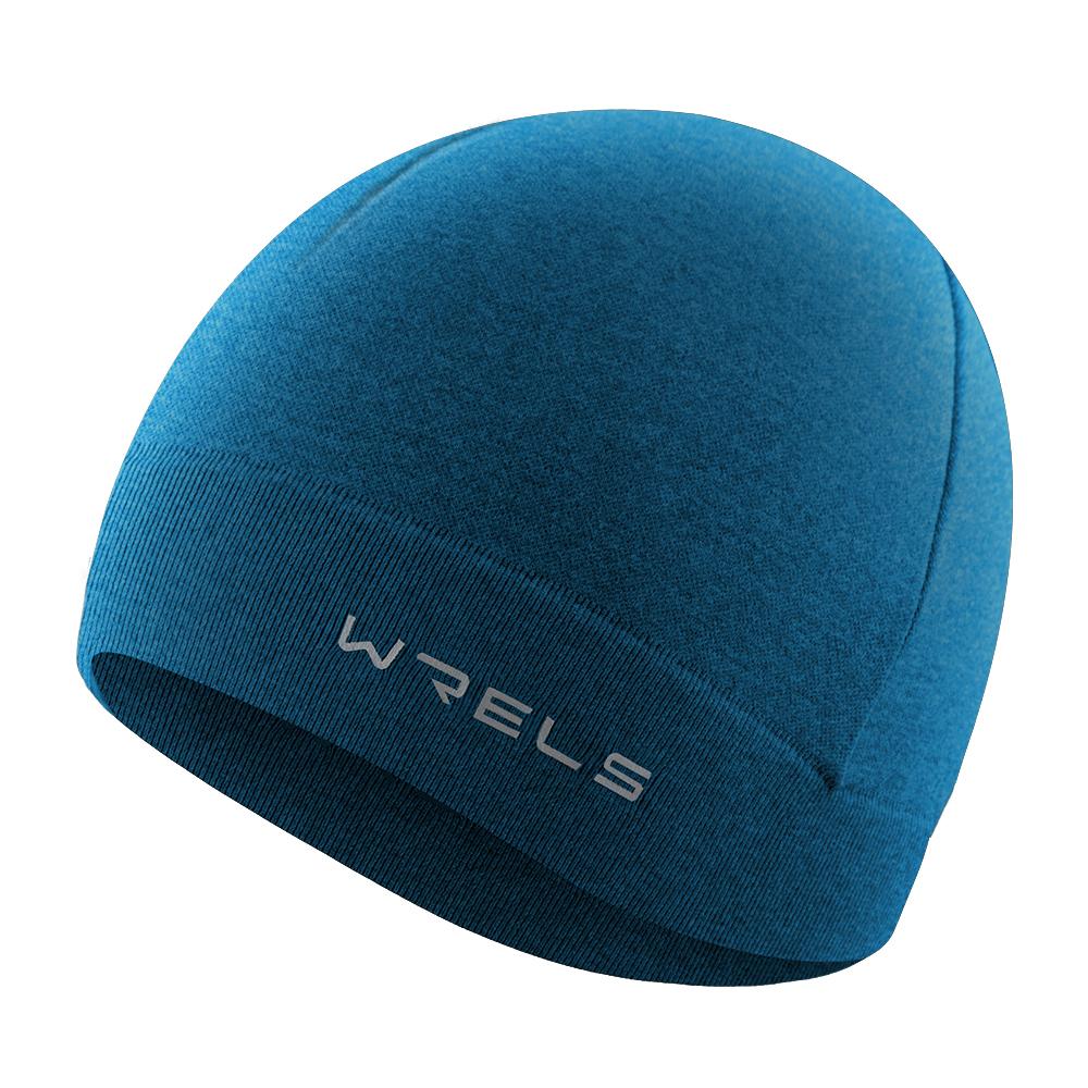 

WRELS Winter Cycling Cap Windproof Thermal MTB Bike Ski Helmet Liner Running Motorcycle Hat for Men Women синій