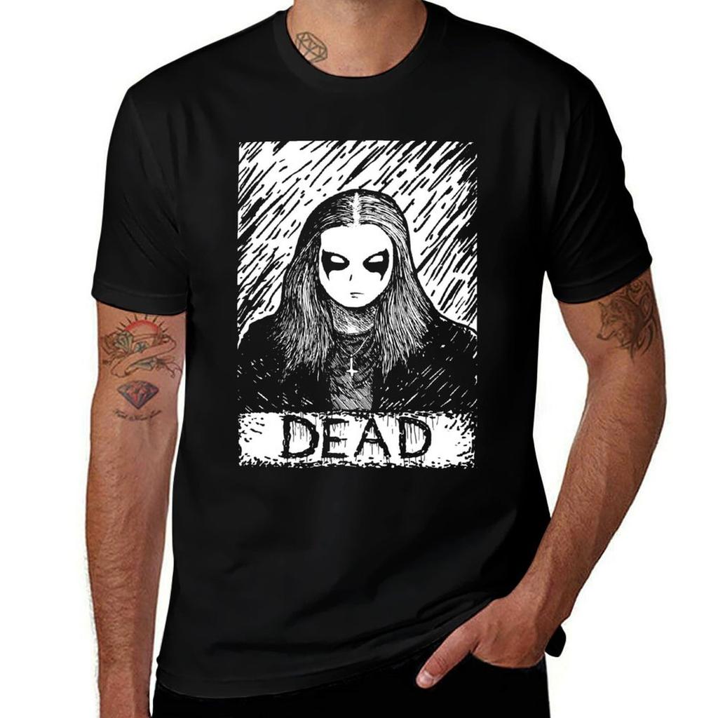 Dead Its NotA Phase Horror Metal Gothic by KRAFTD TShirt Sports Casual Breathable Tee Shirt