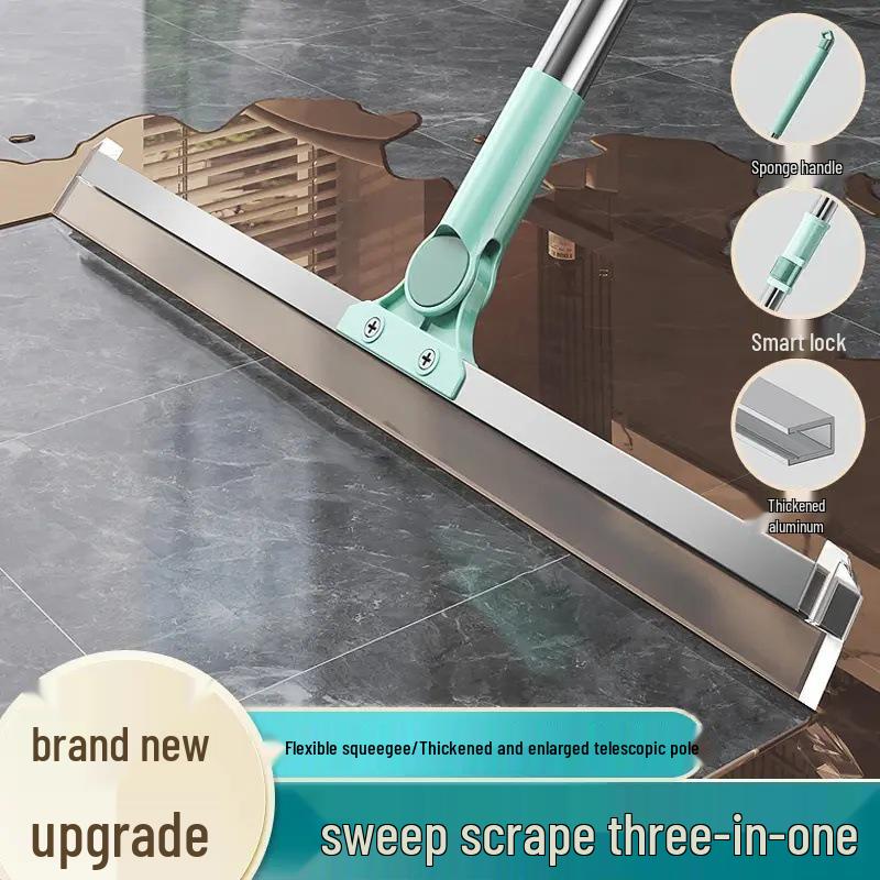 New Arrival: 2-in-1 Magic Broom & Squeegee - Dual-Use for Floors & Windows