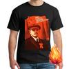 CCCP Russian T Shirts Men USSR Soviet Union Lenin Short Sleeve TShirt Moscow Russia Mens Tees Cotton O Neck Tops Tee Size S3XL