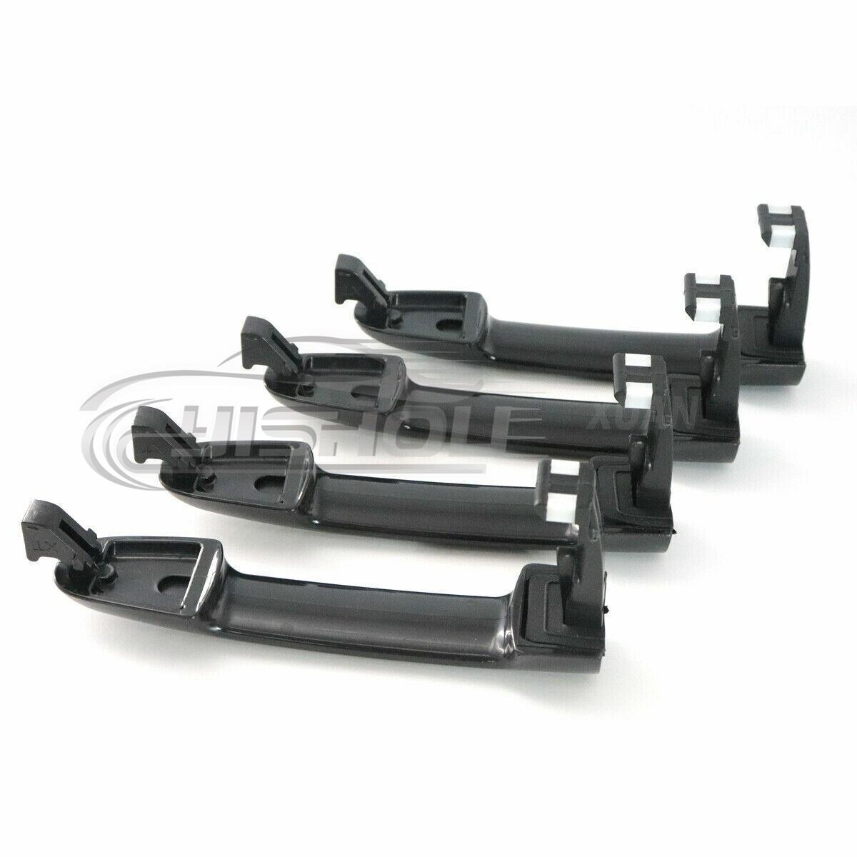 4PCS Door Handle for 06-10 Hyundai Sonata Outer Front Rear Driver Passenger Side