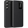 Samsung Galaxy S22 Smart View Wallet Flip Case, Schwarz