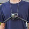Flymile Action 5 Pro Magnetic Chest Mount +Neck Strap for DJI Action 4/Insta360 Ace Pro 2 Camera Bracket POV Selfie Accessories