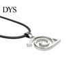 Unique Unisex Metal Anime Naruto Logo Pendant Necklace Cosplay Hokage Accessory