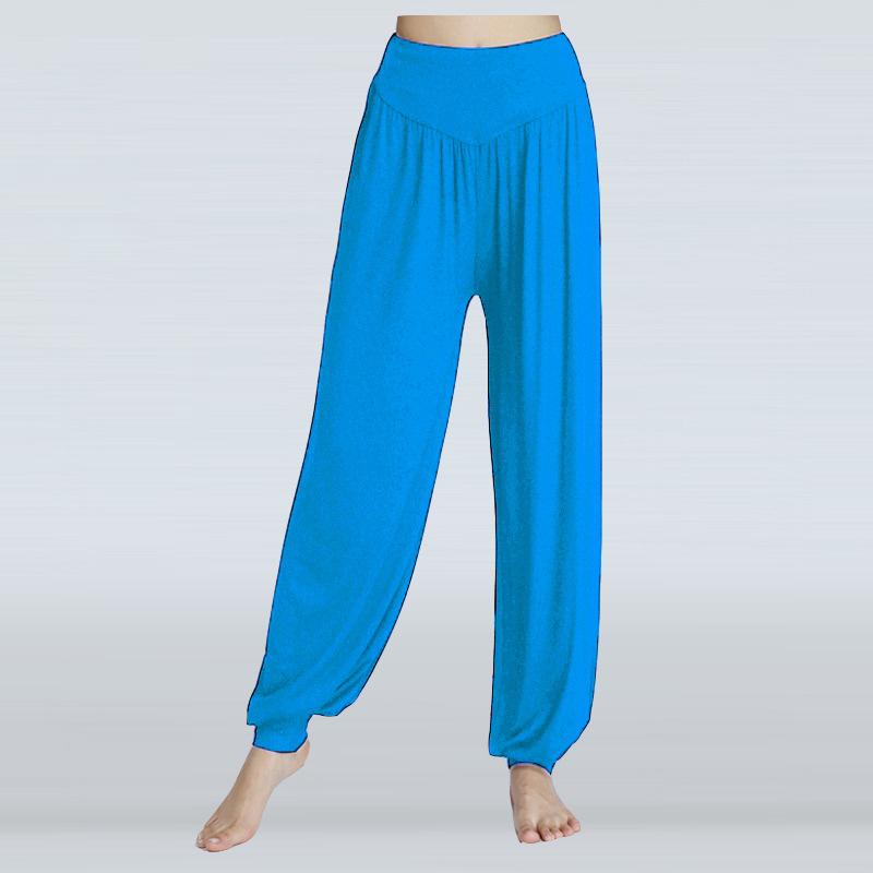 Womens Elastic Loose Casual Cotton Soft Yoga Sports Dance Pants Elegant Pants Woman Women Pants High Waist Clothing Female