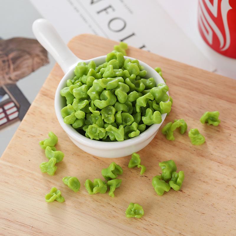 PVC Simulation Parts Realistic Popcorn Slime Crystal Mud Filling DIY Edible Toy Decoration Accessories  100g/lot
