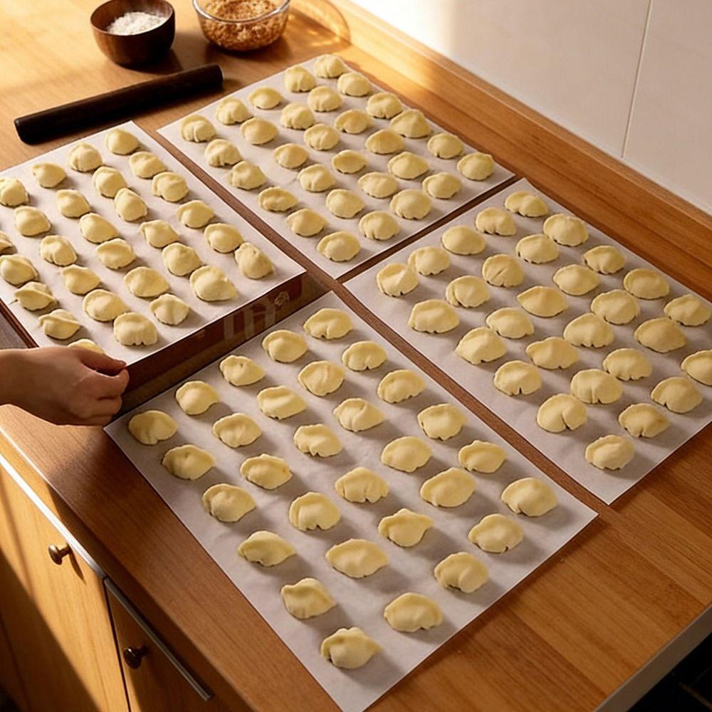 50 Stück Lebensmittelqualität Silikon Ölpapier Ölfest Ölbeständig Isolierpapier Backen